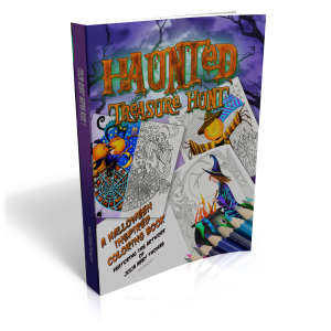 Haunted Treasure Hunt Coloring Book
